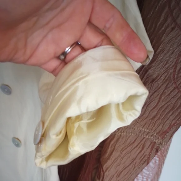 MaxMara Light Cream Blazer Jacket - Picture 5 of 12